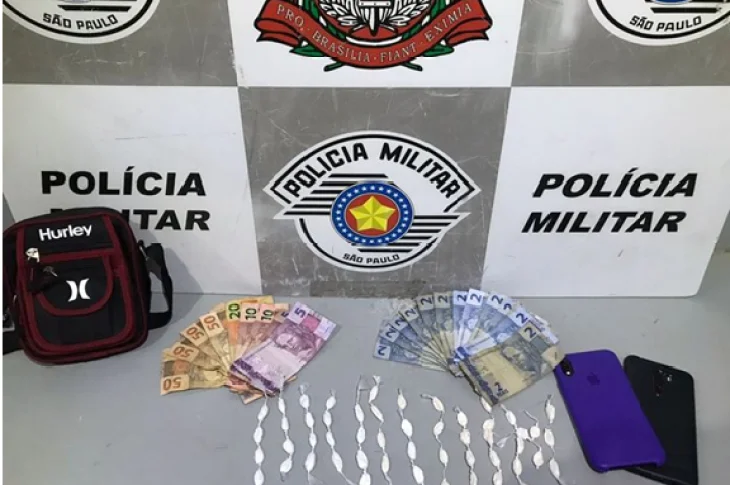 Polícia Militar prende homem por tráfico de drogas em Mirante do Paranapanema