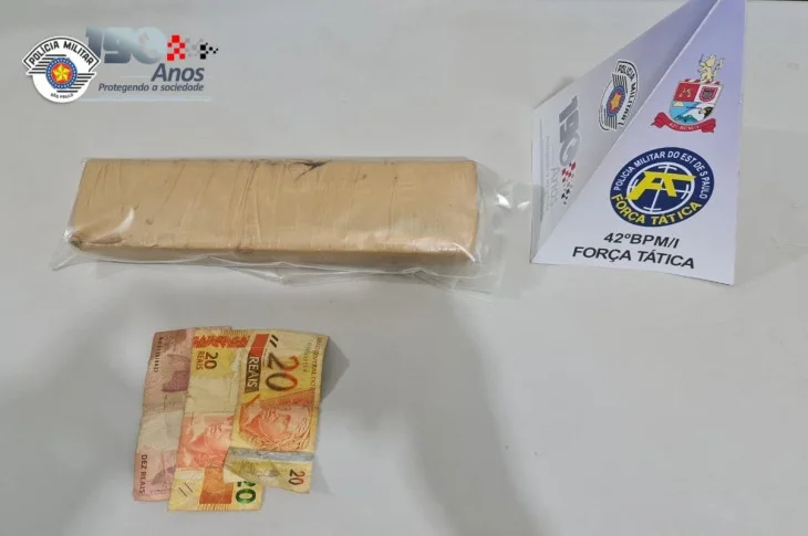 Polícia Militar prende homem por tráfico de drogas em Presidente Venceslau