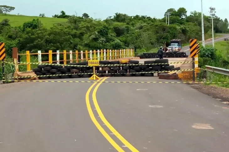 Ponte da Estrada Aymoré segue interditada; reforma será feita por meio de aditivo de contrato