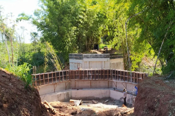Ponte do Bambu; Obra localizada na PSV-010, deve ser concluída em abril