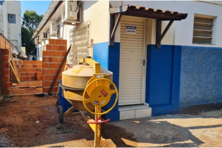 Prédio da “Vigilância Sanitária” em Presidente Venceslau passa por reforma