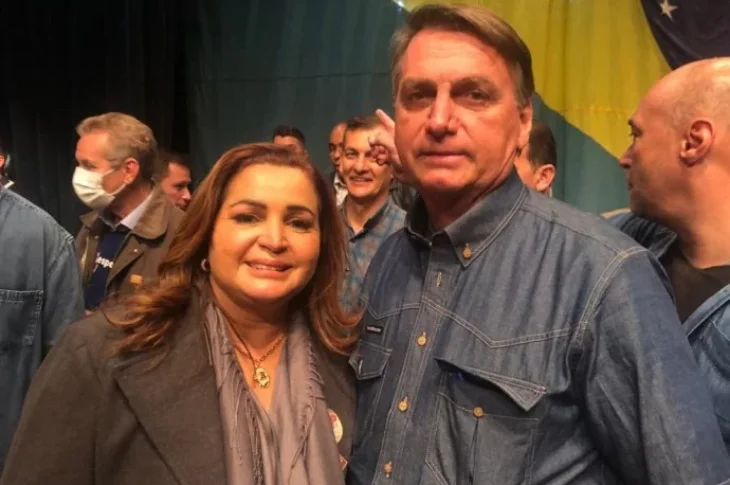 Prefeita Rute faz pedidos de melhorias em Caiuá para Bolsonaro