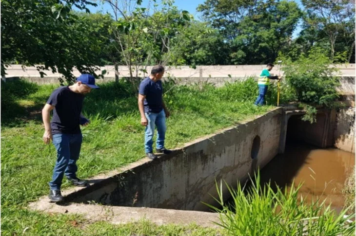 Prefeitura de Presidente Venceslau, realiza levantamento topográfico para elaboração de projeto no Jardim Eldorado