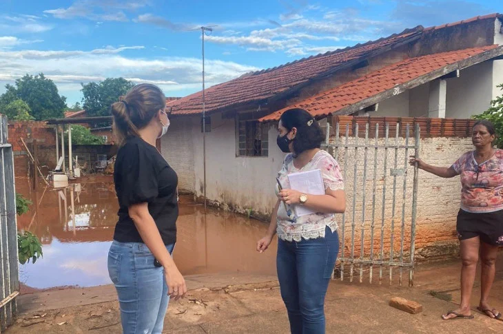 Prefeitura realiza força-tarefa em pontos mais atingidos pela chuva nesta quarta-feira