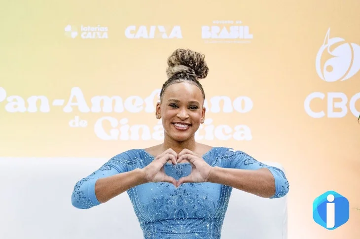 Rebeca Andrade volta com ouro no Pan de ginástica artística