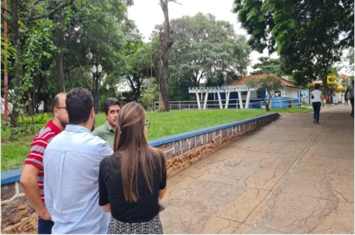 Reforma na Praça Nicolino Rondó, no centro de Venceslau, começará neste final de semana