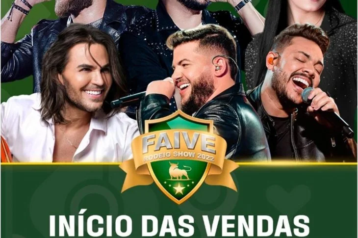 Retomada nesta segunda-feira venda de passaportes do Faive Rodeio Show