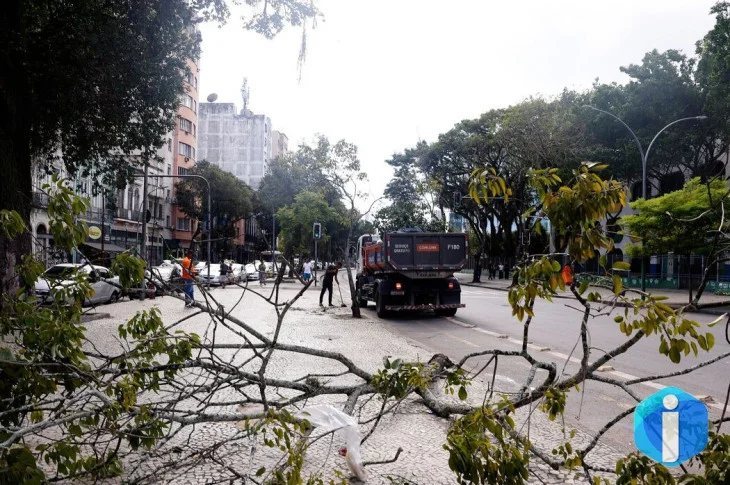 Rio entra em Estágio 2 devido à previsão de ventos de até 90km/h