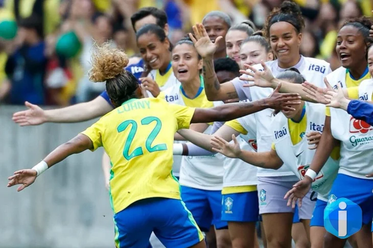 Seleção feminina faz 3 a 1 na Argentina em primeiro jogo no Beira-Rio