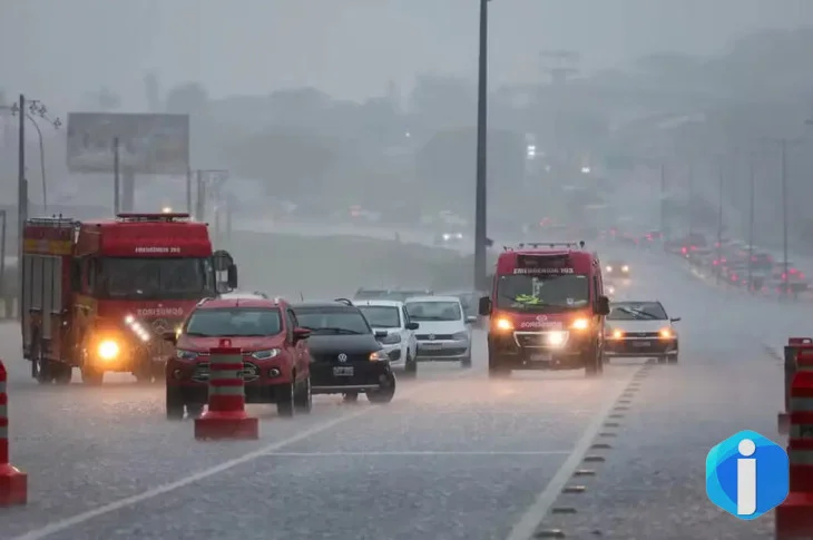 Sul e Sudeste terão dia de chuva, trovoadas e tempestades