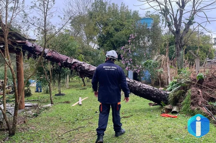 Sul, Sudeste e Centro-Oeste têm alerta para tempestades e vendavais