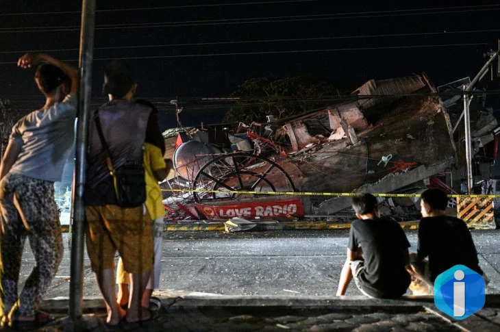 Terremoto de magnitude 7,8 atinge sul das Filipinas
