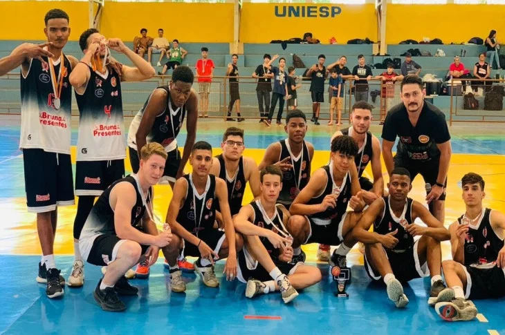 Times de base do Basquete de Presidente Venceslau conquistam título do Campeonato de Basquetebol do Interior