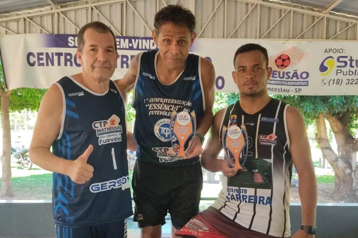 Torneio solidário de futevôlei é realizado no CTP Matheusão