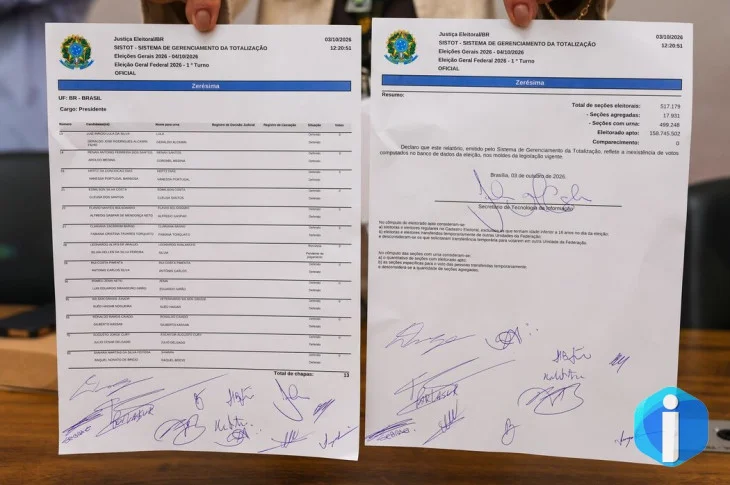 TSE faz teste final de sistemas e emite zerézima