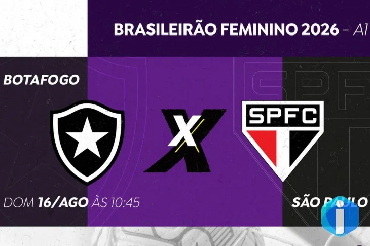 TV Brasil exibe Botafogo x São Paulo pelo Brasileirão Feminino A1