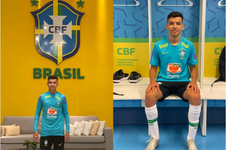 Venceslauense é convocado para a seleção brasileira de futebol sub-15