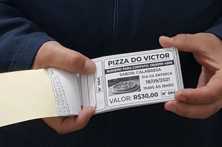 Venceslauense vende pizzas para arrecadar fundos para tratamento do filho