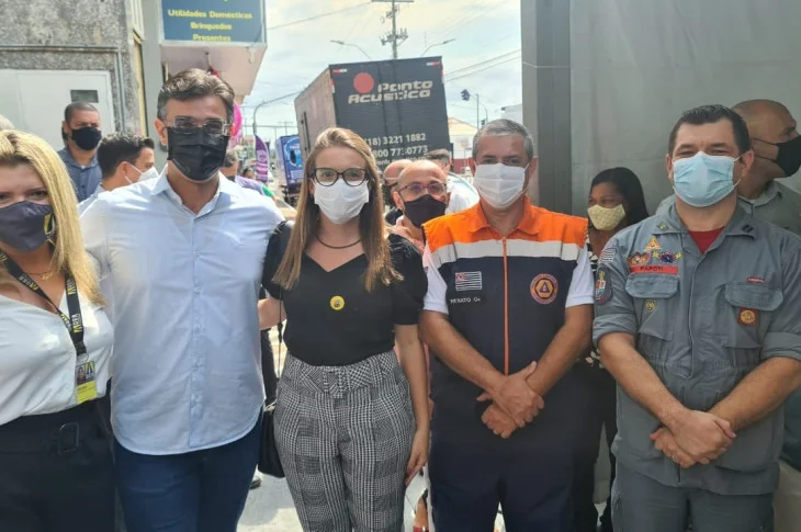 Vice-governador de São Paulo anuncia recuperação da cabeceira da ponte da estrada Aymoré