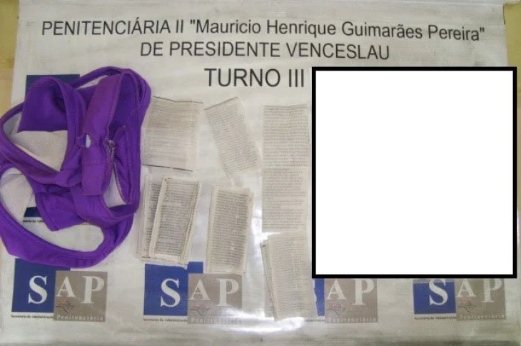 Visitante é barrada na PII de Presidente Venceslau após ser flagrada com bilhetes