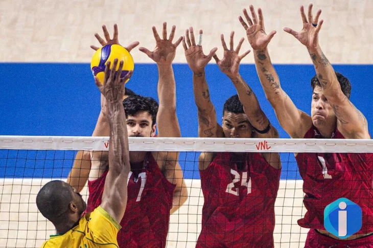 Vôlei: Brasil perde para EUA e volta a se complicar na Liga das Nações